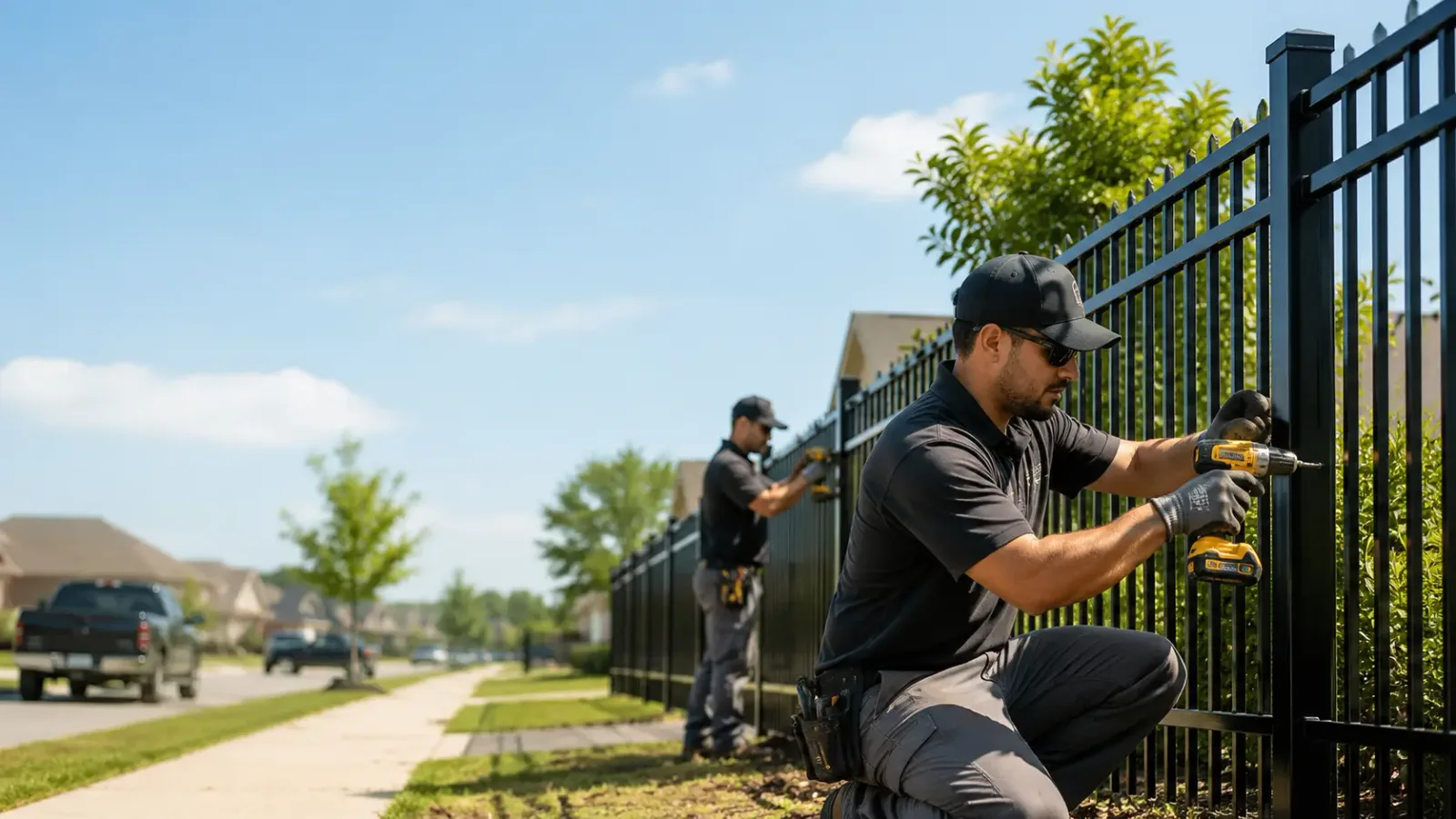 Metal Fence Installation in West Springfield, MA